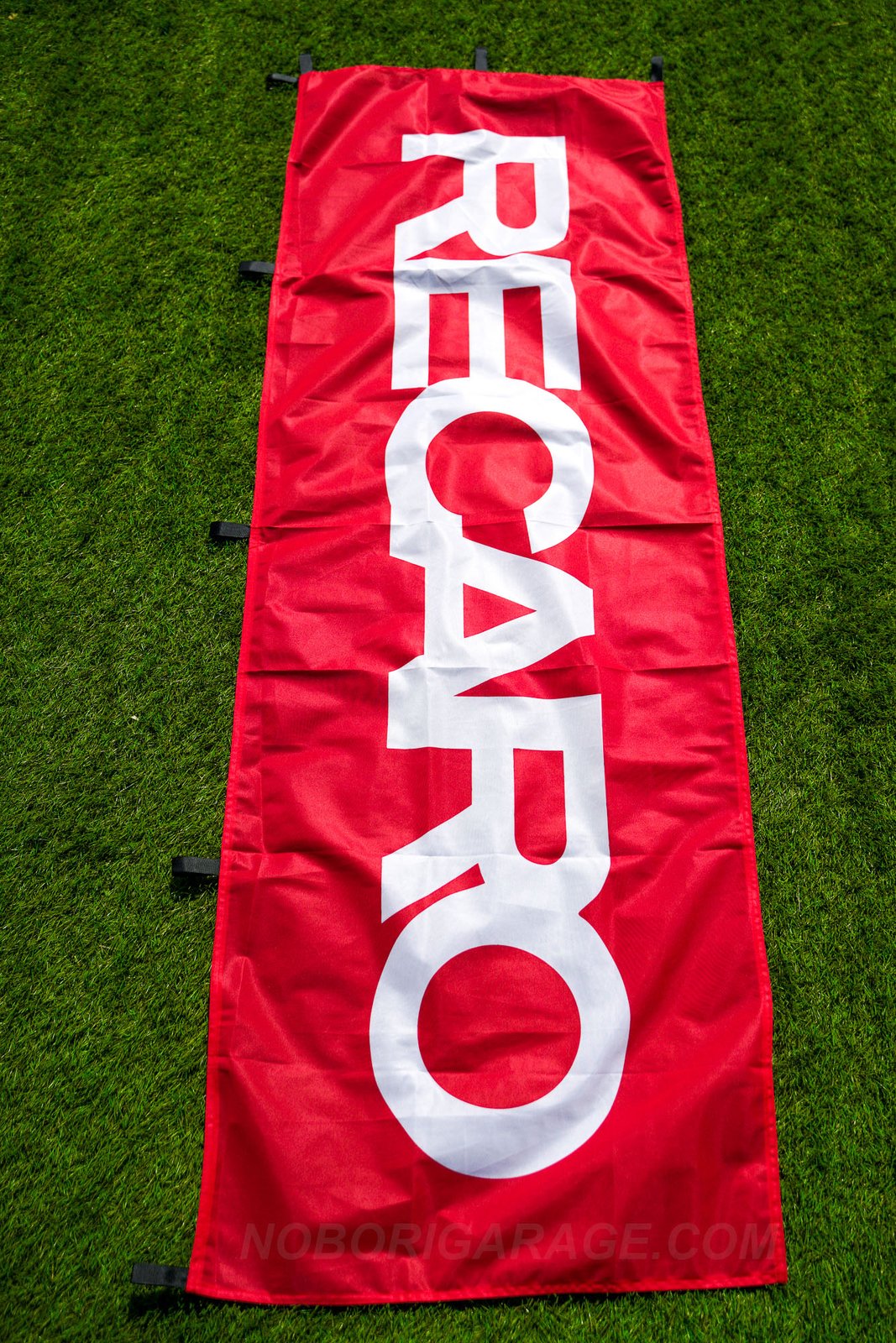 Recaro Nobori Flag (Confetti/Black/Red/Yellow) | NoboriGarage